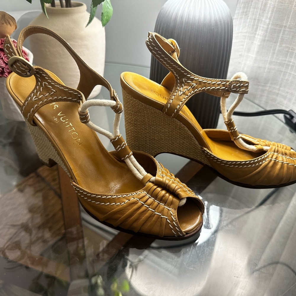 Louis Vuitton Wedge Sandals